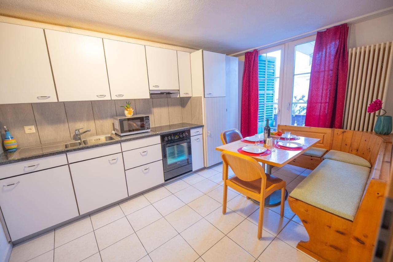 Waldeg 4 Historic House - Holiday Apartment 因特拉肯 外观 照片